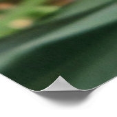 Geel bloemenposter poster (Hoek)