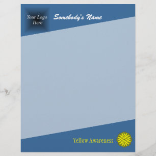 Geel bloemlint door Kenneth Yoncich