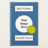 Geel bloemlint door Kenneth Yoncich Planner (Voorkant)