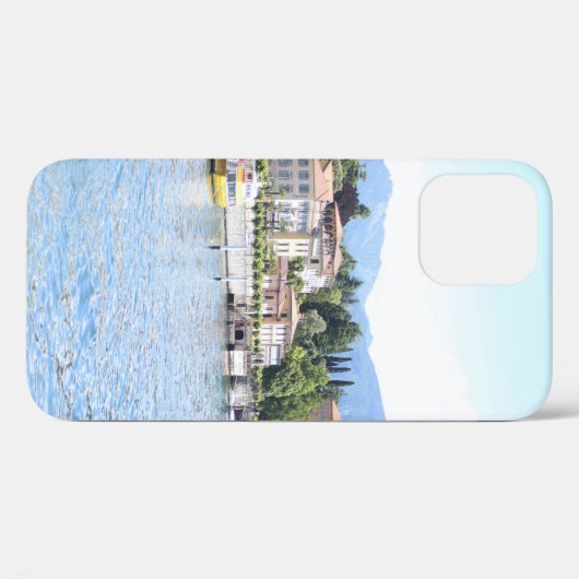 GEEL BOAT GEDOCKEERD NEAIRE BOUW Case-Mate iPhone CASE (Achterkant (horizontaal))