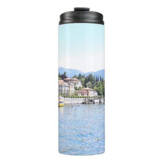 GEEL BOAT GEDOCKEERD NEAIRE BOUW THERMOSBEKER (Voorkant)