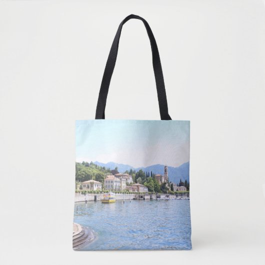 GEEL BOAT GEDOCKEERD NEAIRE BOUW TOTE BAG (Voorkant)
