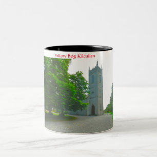 Geel Bog Kilcullen , Kildare Twee-Toons Koffiemok Tweekleurige Koffiemok