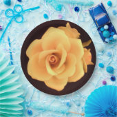 Geel Bord rozenpapier (Feest)