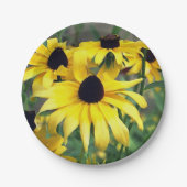 Geel Bord voor bloempapier (Voorkant)