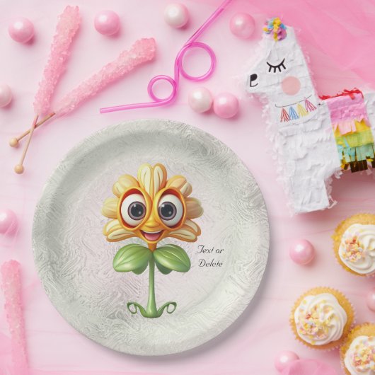 Geel Bord voor bloempapier (Feest)