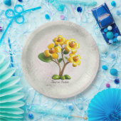 Geel Bord voor bloempapier (Feest)