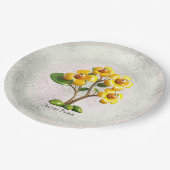 Geel Bord voor bloempapier (Gekanteld)