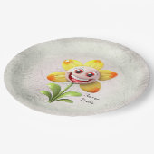 Geel Bord voor bloempapier (Gekanteld)