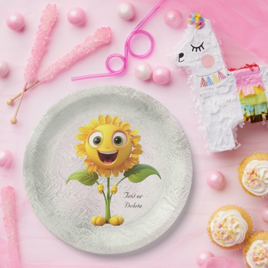 Geel Bord voor bloempapier (Feest)