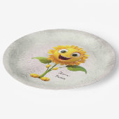 Geel Bord voor bloempapier (Gekanteld)