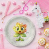 Geel Bord voor bloempapier (Feest)