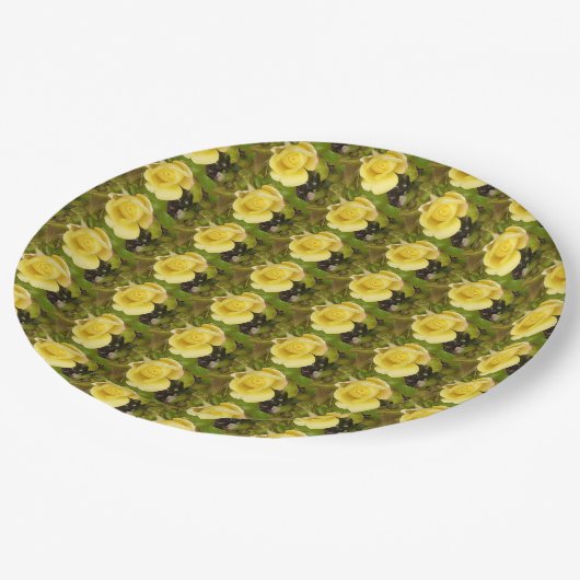 Geel Bord voor rosebuds (Gekanteld)