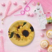 Geel Bord zonnebloempitten (Feest)