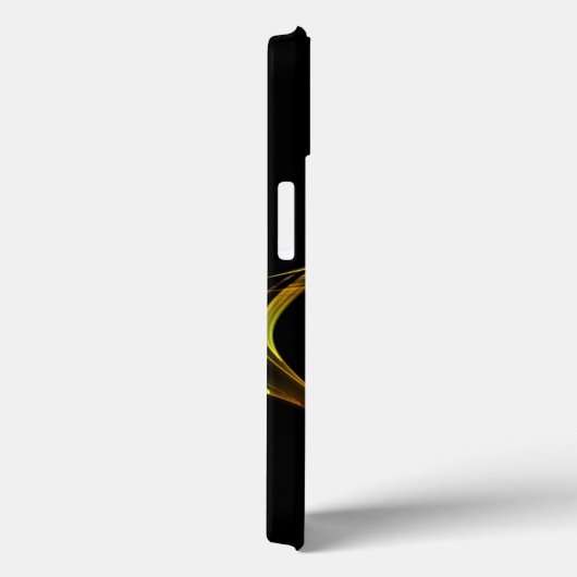 GEEL BREEDWIT-FRACTALE ROOS Case-Mate iPhone CASE (Achterkant / Rechts)