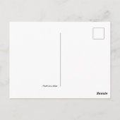 Geel Briefkaart (Achterkant)