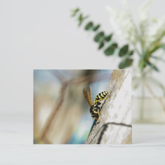 Geel Briefkaart (Staand voorkant)