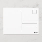 Geel Briefkaart (Achterkant)