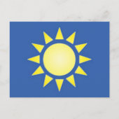 Geel Briefkaart (Voorkant)