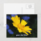 Geel Briefkaart (Voorkant / Achterkant)