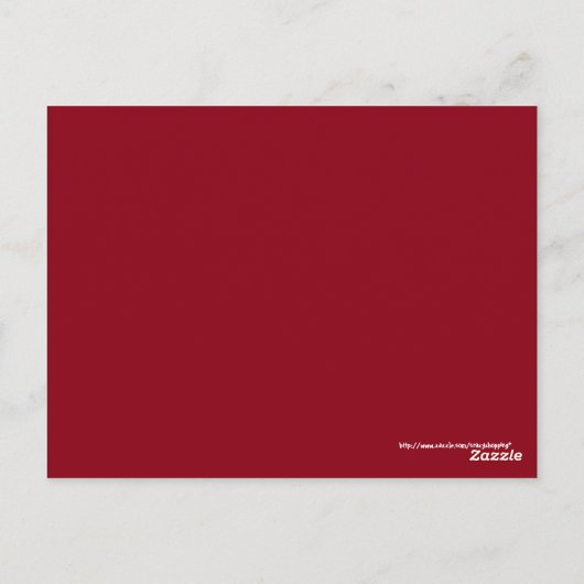 Geel Briefkaart Star Table Number (Achterkant)