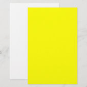 Geel Briefpapier (Voorkant / Achterkant)