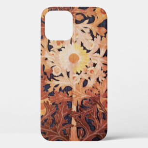 GEEL BROWN DAISY EN VERLAAT Art Nouveau Floral Case-Mate iPhone Case