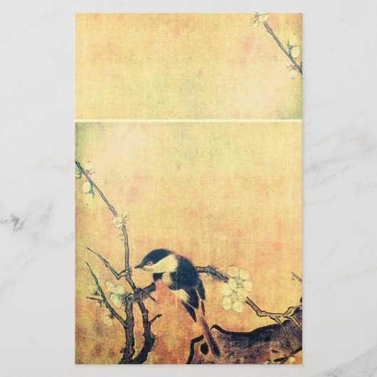 Geel bruin briefpapier (Voorkant)