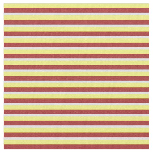 Geel, bruin en lavender Stripes Stof (Close Up)