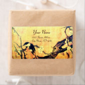 Geel bruin etiket (Insitu)