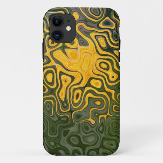 Geel, bruin Hoesje-mate Barely There iPhone 5 Case-Mate iPhone Case (Achterkant)