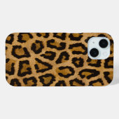 Geel Bruin Zwart Leopard Dierenprint Case-Mate iPhone Case (Achterkant (horizontaal))