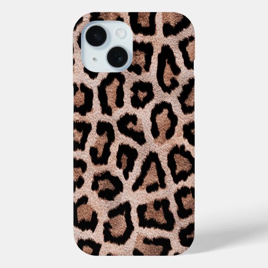 Geel Bruin Zwart Luipaard Dier Case-Mate iPhone Case (Achterkant)