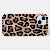 Geel Bruin Zwart Luipaard Dier Case-Mate iPhone Case (Achterkant (horizontaal))