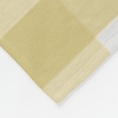 Geel Buffel Geplakt Boerderij Varkensvacht Deken (Hoek)