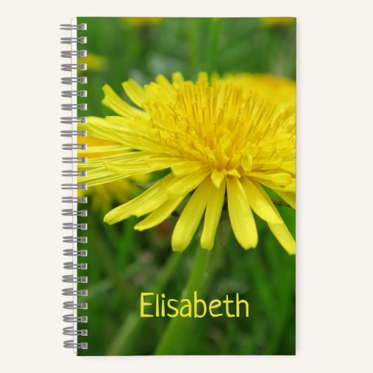 geel, buttercup, plant, andelion, weide, notitieboek (Voorkant)