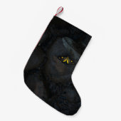 GEEL BUTTERFLES OP STONE KLEINE KERSTSOK (Voorkant (Hangend))