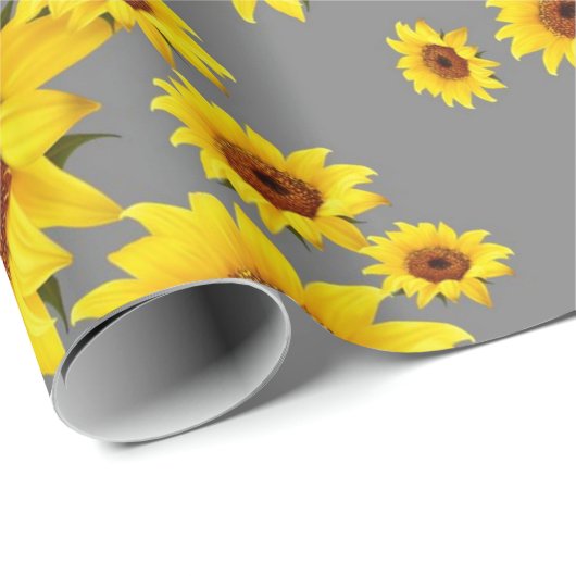 GEEL BUTTERFLIES HOUDEN VAN ZONNEMERS CADEAUPAPIER (Rol Hoek)