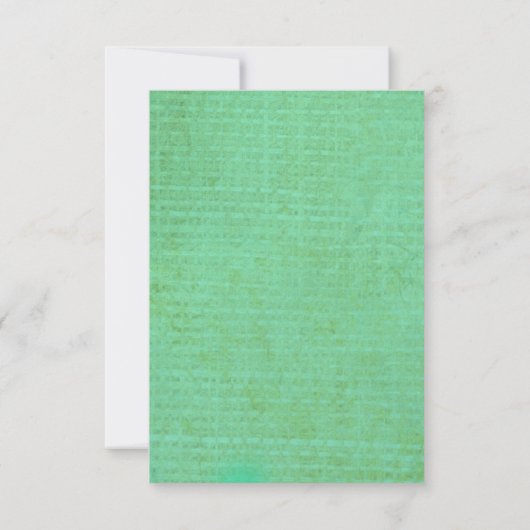  GEEL BUTTERFLY Bat Mitzvah Party Kaart (Achterkant)