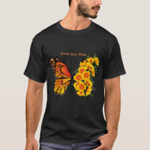Geel Butterfly T-shirt