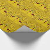 Geel Cadeaupapier (Hoek)