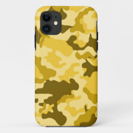 Geel Camo iPad 5 Hoesje
