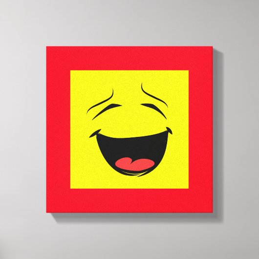 GEEL CANVAS AFDRUK (Voorkant)