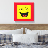 GEEL CANVAS AFDRUK (Insitu (Slaapkamer))