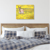 Geel Canvas Afdruk (Insitu (Slaapkamer))