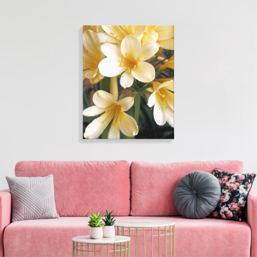 GEEL CANVAS AFDRUK (Insitu (Woonkamer))