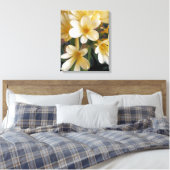 GEEL CANVAS AFDRUK (Insitu (Slaapkamer))