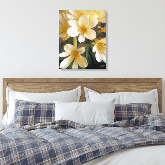 GEEL CANVAS AFDRUK (Insitu (Slaapkamer))