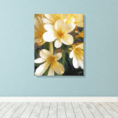 GEEL CANVAS AFDRUK (Insitu (Houten vloer))