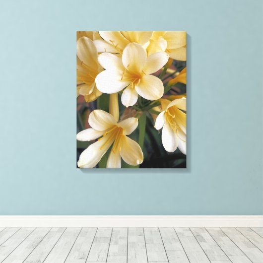 GEEL CANVAS AFDRUK (Insitu (Houten vloer))